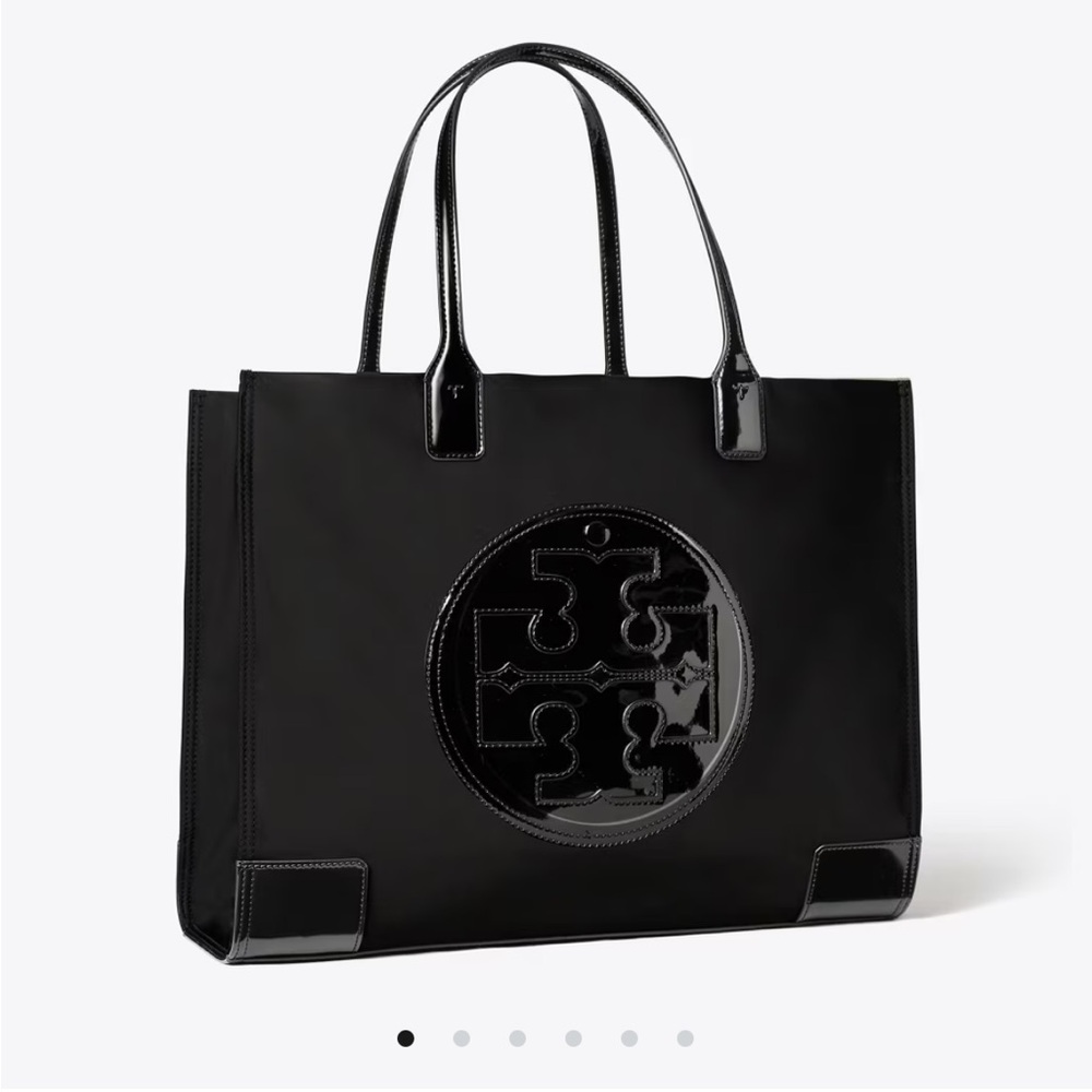 Tory Burch Small Ella Patent Tote Bag